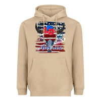 Mushroom bull skull america Heavyweight Hoodie - JahusDesignShop