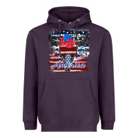 Plum bull skull america Heavyweight Hoodie - JahusDesignShop