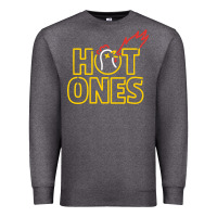 Charcoal Heather hot ones Premium Sweatshirt - artisFamous