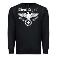 Black deutsches reich Premium Sweatshirt - artisFamous