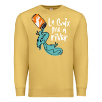 Antique Gold la croix drink Premium Sweatshirt - artisFamous