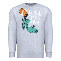 Heather Grey la croix drink Premium Sweatshirt - artisFamous