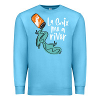 Ocean Blue la croix drink Premium Sweatshirt - artisFamous