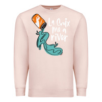 Pale Pink la croix drink Premium Sweatshirt - artisFamous