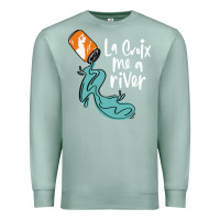 Seafoam la croix drink Premium Sweatshirt - artisFamous