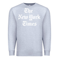 Heather Grey new york times Premium Sweatshirt - artisFamous