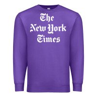 Purple new york times Premium Sweatshirt - artisFamous