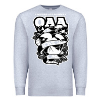 Heather Grey oceans ate alaska Premium Sweatshirt - artisFamous