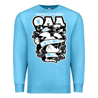 Ocean Blue oceans ate alaska Premium Sweatshirt - artisFamous