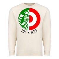 Sandshell sips and  trips Premium Sweatshirt - artisFamous