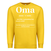 Lemon Oma Definition - Mother's Day Gift Premium Sweatshirt - artisFamous