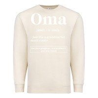 Sandshell Oma Definition - Mother's Day Gift Premium Sweatshirt - artisFamous
