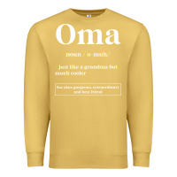 Antique Gold Oma Definition - Mother's Day Gift Premium Sweatshirt - artisFamous