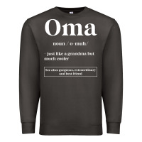 Smoke Oma Definition - Mother's Day Gift Premium Sweatshirt - artisFamous