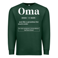 Sports Green Oma Definition - Mother's Day Gift Premium Sweatshirt - artisFamous
