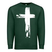 Sports Green tattoo christian Premium Sweatshirt - artisFamous