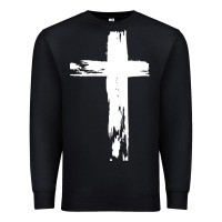 Black tattoo christian Premium Sweatshirt - artisFamous