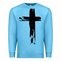 Ocean Blue tattoo christian Premium Sweatshirt - artisFamous