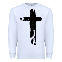 White tattoo christian Premium Sweatshirt - artisFamous