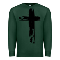 Sports Green tattoo christian Premium Sweatshirt - artisFamous