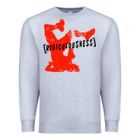 Heather Grey ridiculousness Premium Sweatshirt - artisFamous
