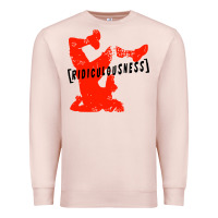 Pale Pink ridiculousness Premium Sweatshirt - artisFamous