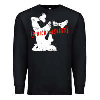 Black ridiculousness Premium Sweatshirt - artisFamous