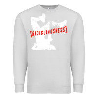 Dove Grey ridiculousness Premium Sweatshirt - artisFamous