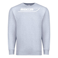 Heather Grey boston whaler1 t shirt Premium Sweatshirt - artisFamous