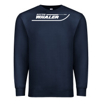 Navy boston whaler1 t shirt Premium Sweatshirt - artisFamous