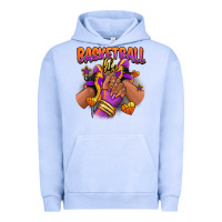 Pigment Grape Ice Basketball life afro girl sneakers Urban Hoodie - RanaPortraitStore