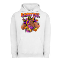 Pigment Lunar Rock Basketball life afro girl sneakers Urban Hoodie - RanaPortraitStore