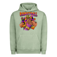 Basketball Life Afro Girl Sneakers Urban Hoodie | Teevron