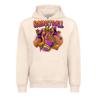 Sandshell Basketball life afro girl sneakers Urban Hoodie - RanaPortraitStore