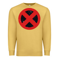 Antique Gold xmen symbol Premium Sweatshirt - artisFamous
