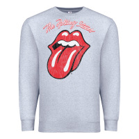 Heather Grey the  rol.li  sto.nes  colors ton   t shirt Premium Sweatshirt - artisFamous