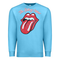 Ocean Blue the  rol.li  sto.nes  colors ton   t shirt Premium Sweatshirt - artisFamous