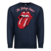Navy the  rol.li  sto.nes  colors ton   t shirt Premium Sweatshirt - artisFamous