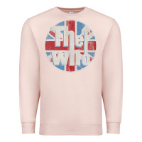 Pale Pink the  who    dis.tres.sed   j.a.c.k c.i.r.c.l.e   lo   t shirt Premium Sweatshirt - artisFamous
