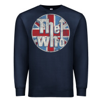 Navy the  who    dis.tres.sed   j.a.c.k c.i.r.c.l.e   lo   t shirt Premium Sweatshirt - artisFamous
