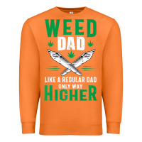 Carrot weed dad le.ga.li.ze ma.riju.a.na pot weed gift   t shirt Premium Sweatshirt - artisFamous