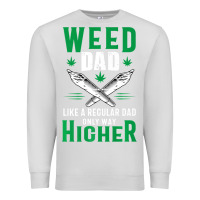 Dove Grey weed dad le.ga.li.ze ma.riju.a.na pot weed gift   t shirt Premium Sweatshirt - artisFamous