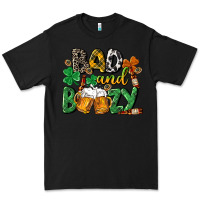 Black Bad and boozy St. Patrick's Day Premium Tee - CowGirlArtShop