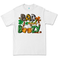 White Bad and boozy St. Patrick's Day Premium Tee - CowGirlArtShop