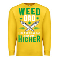 Lemon weed dad le.ga.li.ze ma.riju.a.na pot weed gift   t shirt Premium Sweatshirt - artisFamous