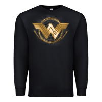 Black won.der woman movie gol.den las.so lo  t shirt Premium Sweatshirt - artisFamous