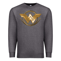 Charcoal Heather won.der woman movie gol.den las.so lo  t shirt Premium Sweatshirt - artisFamous