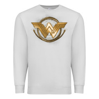 Dove Grey won.der woman movie gol.den las.so lo  t shirt Premium Sweatshirt - artisFamous