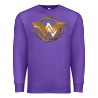 Purple won.der woman movie gol.den las.so lo  t shirt Premium Sweatshirt - artisFamous