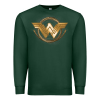 Sports Green won.der woman movie gol.den las.so lo  t shirt Premium Sweatshirt - artisFamous